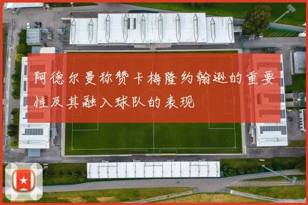 阿德尔曼称赞卡梅隆约翰逊的重要性及其融入球队的表现